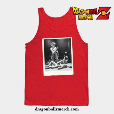 Goku V Frieza - Ali Edition Tank Top Red / S