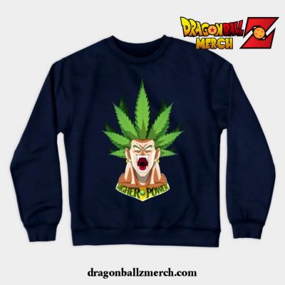 Higher Power Crewneck Sweatshirt Navy Blue / S