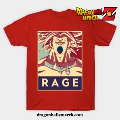 Legendary Super Saiyan Broly T-Shirt Red / S