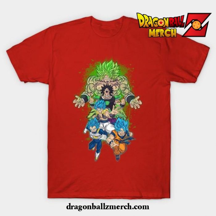 Legendary Super Saiyan T-Shirt Red / S