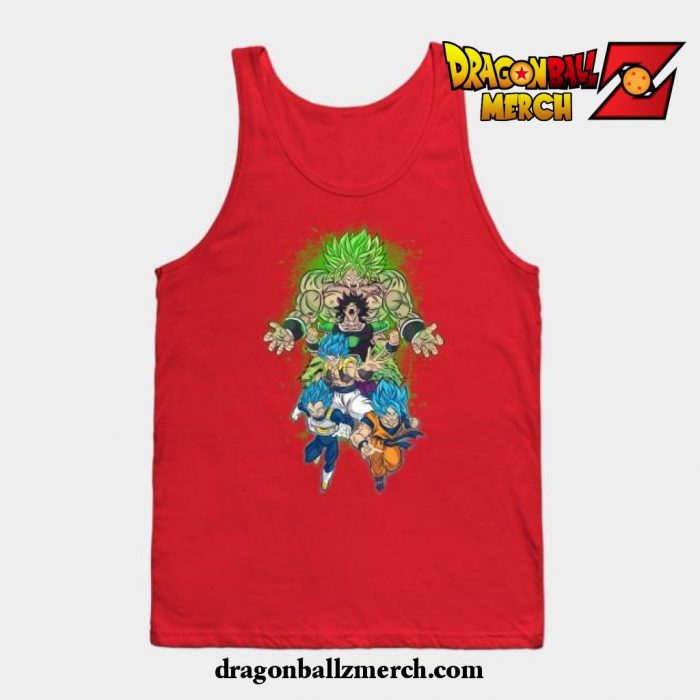 Legendary Super Saiyan Tank Top Red / S