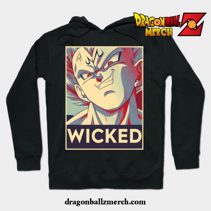 Majin Vegeta Hoodie Black / S