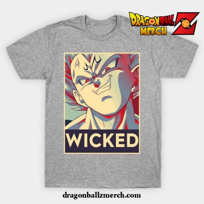 Majin Vegeta T-Shirt Gray / S