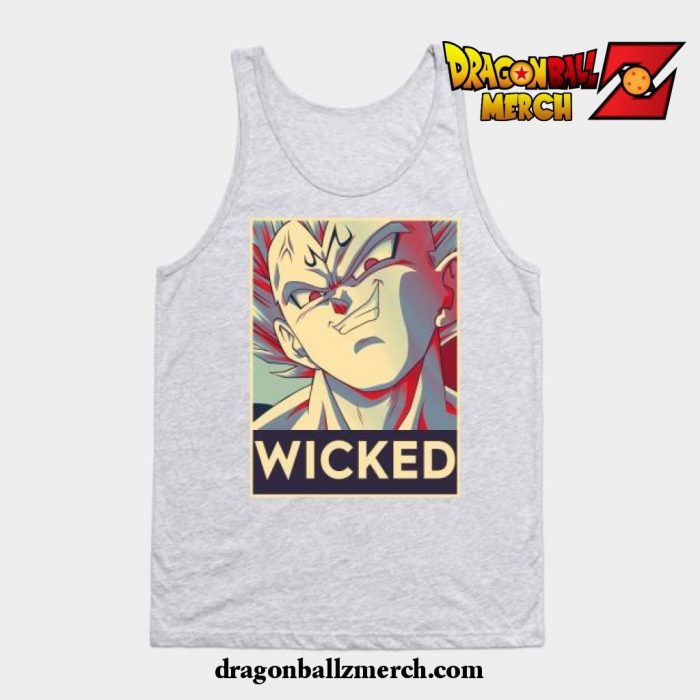 Majin Vegeta Tank Top Gray / S