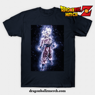 Mastered Ultra Instinct Goku T-Shirt Navy Blue / S