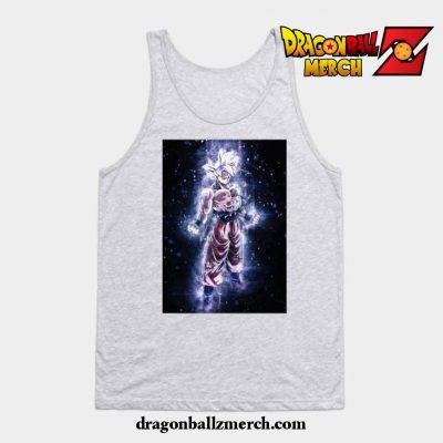 Mastered Ultra Instinct Goku Tank Top Gray / S