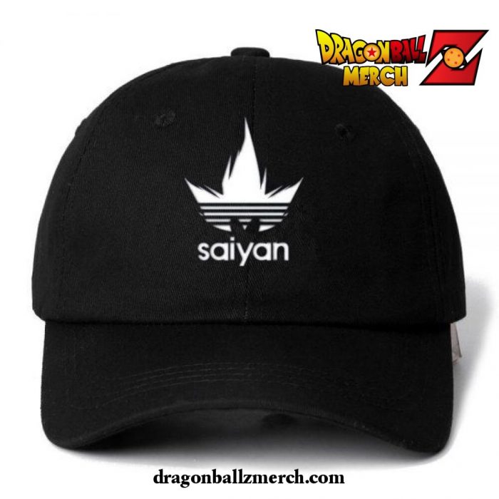 New Dragon Ball Cap Z Saiyan Black - White Snapback Hats