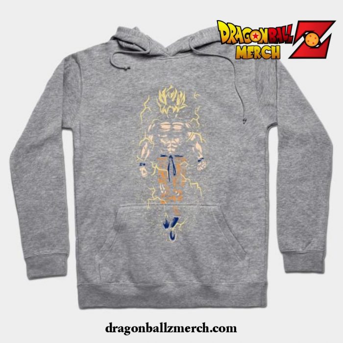 Rage In Namek Hoodie Gray / S