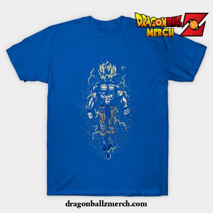 Rage In Namek T-Shirt Blue / S