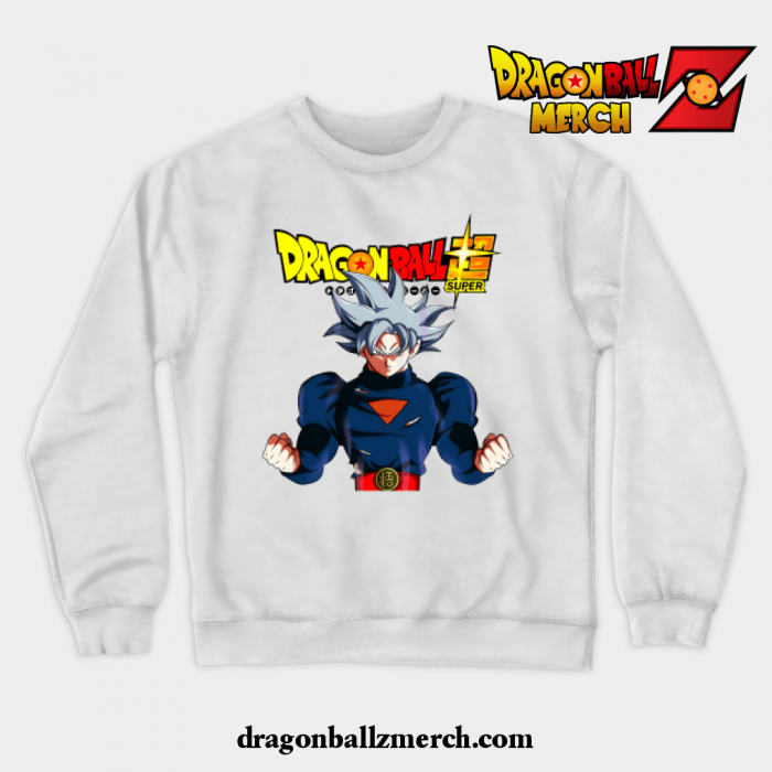 Son Goku Zeno Crewneck Sweatshirt White / S