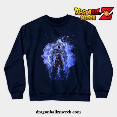 Soul Of The Ultra Instinct Crewneck Sweatshirt Navy Blue / S