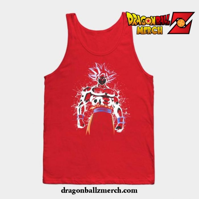 Splatter Ultra Instinct Tank Top Red / S