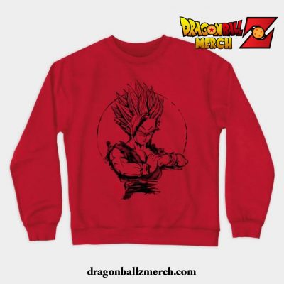 Ssj2 Rage Crewneck Sweatshirt Red / S