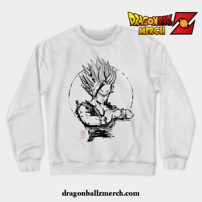 Ssj2 Rage Crewneck Sweatshirt White / S