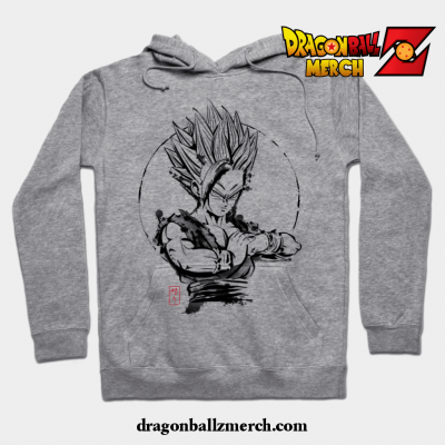 Ssj2 Rage Hoodie Gray / S