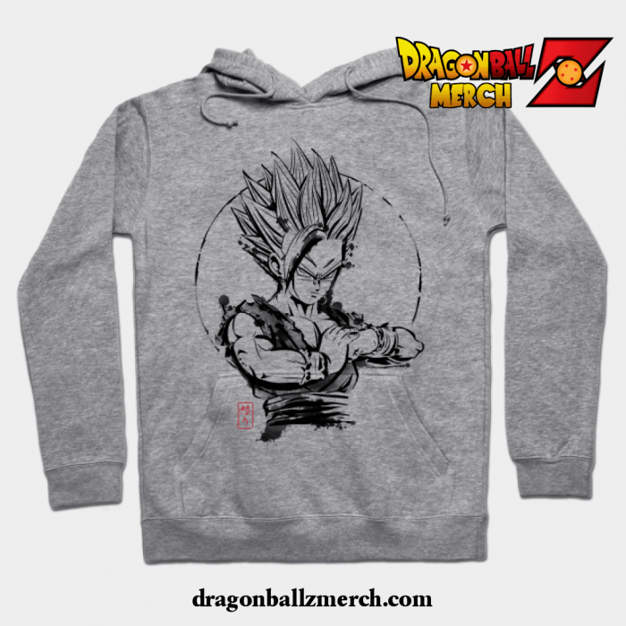 Ssj2 Rage Hoodie Gray / S