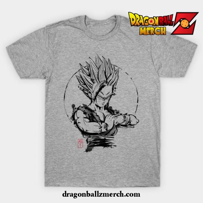 Ssj2 Rage T-Shirt Gray / S