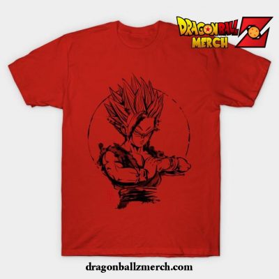 Ssj2 Rage T-Shirt Red / S