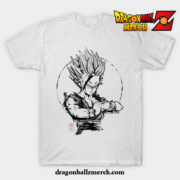 Ssj2 Rage T-Shirt White / S