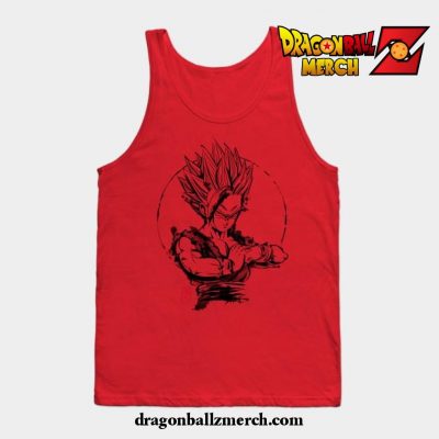 Ssj2 Rage Tank Top Red / S