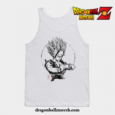 Ssj2 Rage Tank Top White / S