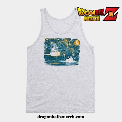 Starry Saiyan Tank Top Gray / S