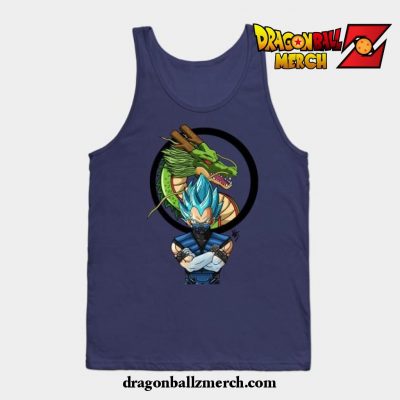 Sub Zero Vegeta Tank Top Navy Blue / S