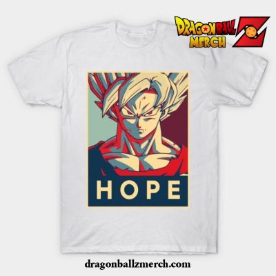 Super Saiyan Goku T-Shirt White / S