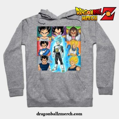 The Prince Of Saiyans Hoodie Gray / S