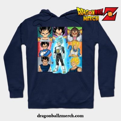 The Prince Of Saiyans Hoodie Navy Blue / S