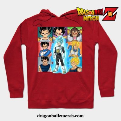 The Prince Of Saiyans Hoodie Red / S