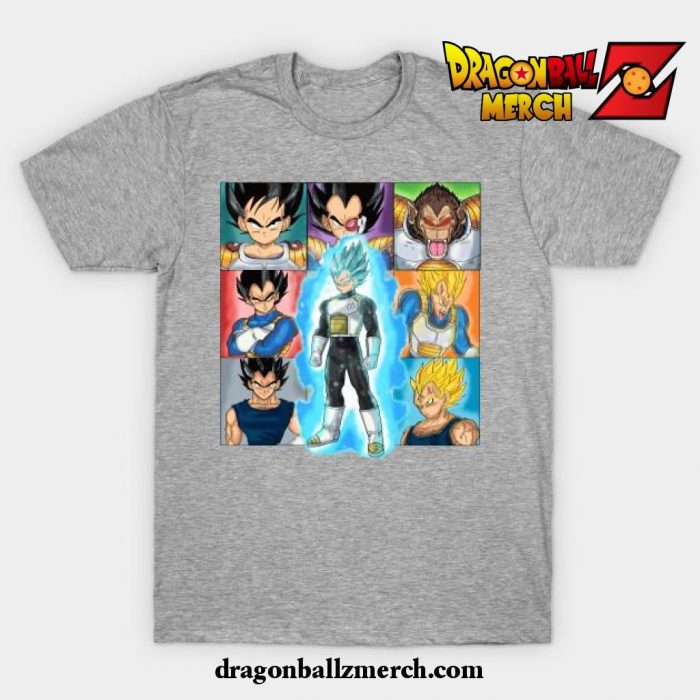 The Prince Of Saiyans T-Shirt Gray / S