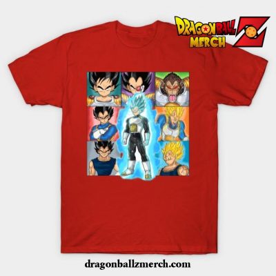 The Prince Of Saiyans T-Shirt Red / S