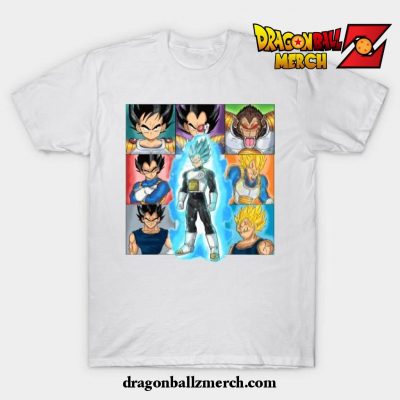 The Prince Of Saiyans T-Shirt White / S