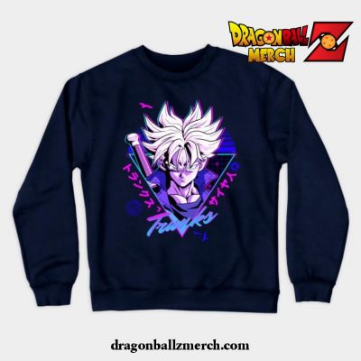 Trunks Dragonball Lofi Crewneck Sweatshirt Navy Blue / S