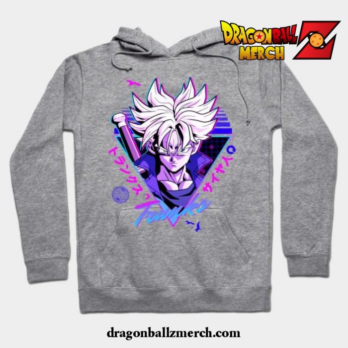 Trunks Dragonball Lofi Hoodie Gray / S