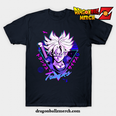 Trunks Dragonball Lofi T-Shirt Navy Blue / S