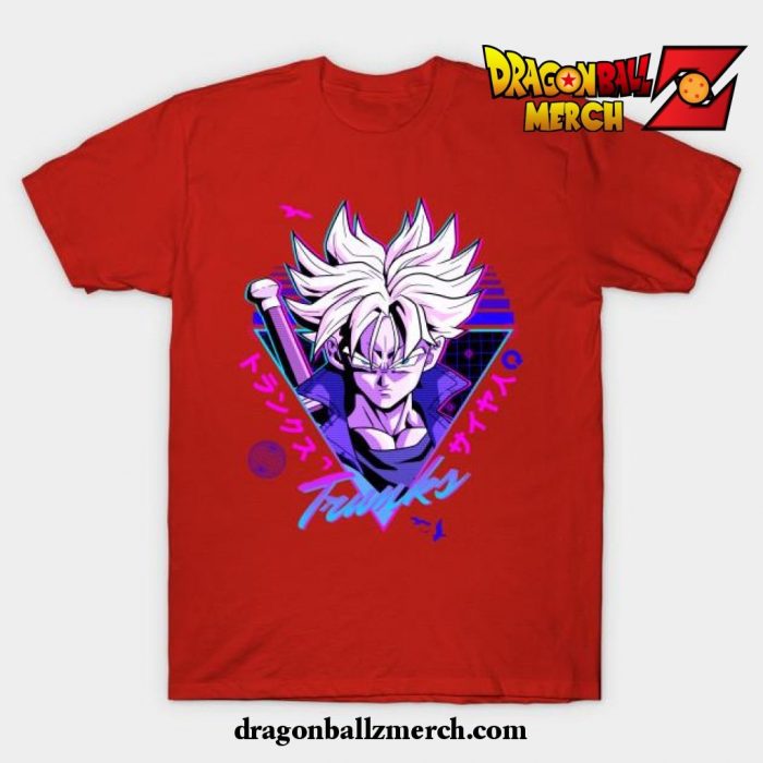 Trunks Dragonball Lofi T-Shirt Red / S