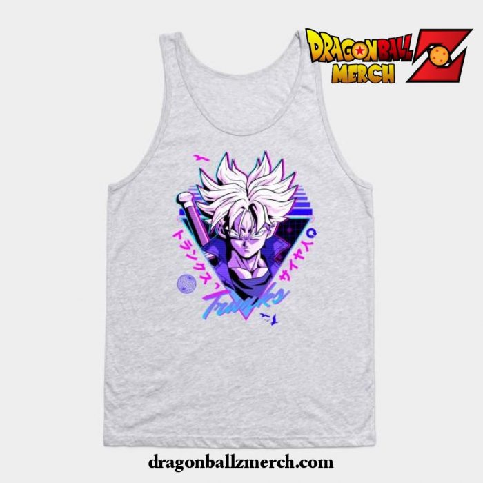 Trunks Dragonball Lofi Tank Top Gray / S