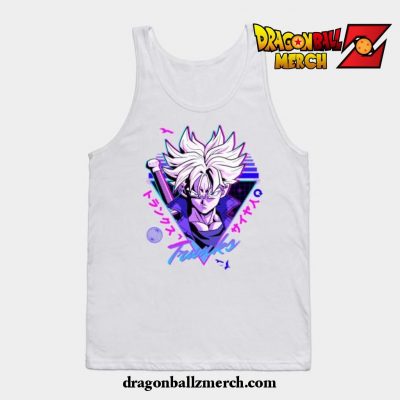 Trunks Dragonball Lofi Tank Top White / S