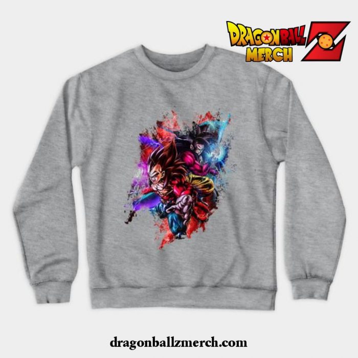 Two Wukong Crewneck Sweatshirt Gray / S