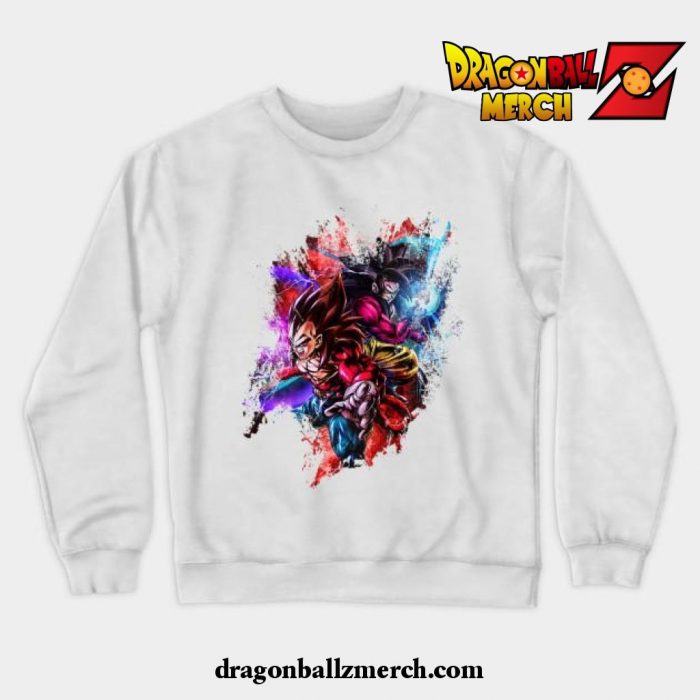 Two Wukong Crewneck Sweatshirt White / S