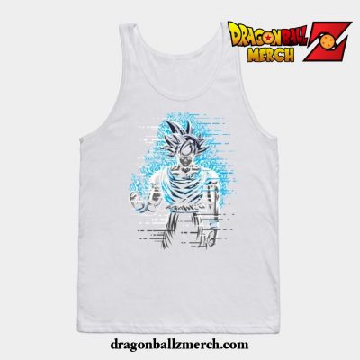 Ultra Distorted Tank Top White / S