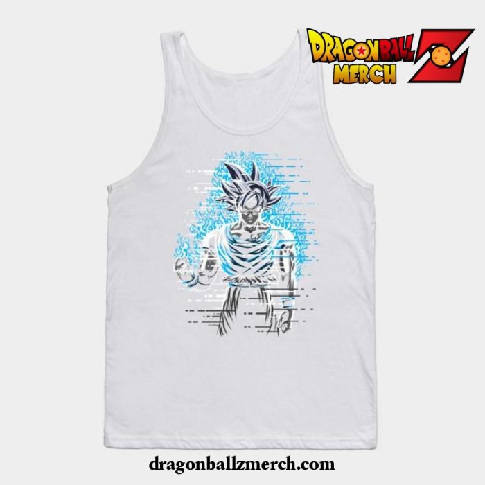 Ultra Distorted Tank Top White / S