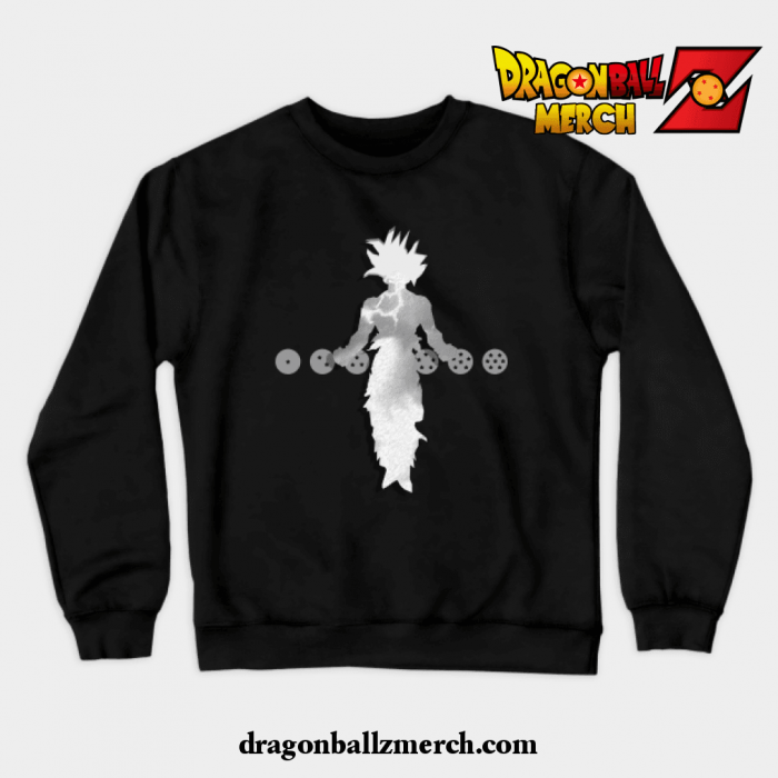 Ultra Saiyan! Crewneck Sweatshirt Black / S