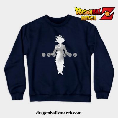 Ultra Saiyan! Crewneck Sweatshirt Navy Blue / S