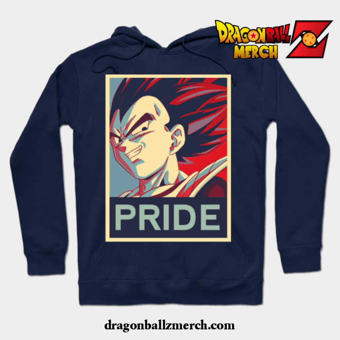 Vegeta Pride Hoodie Navy Blue / S