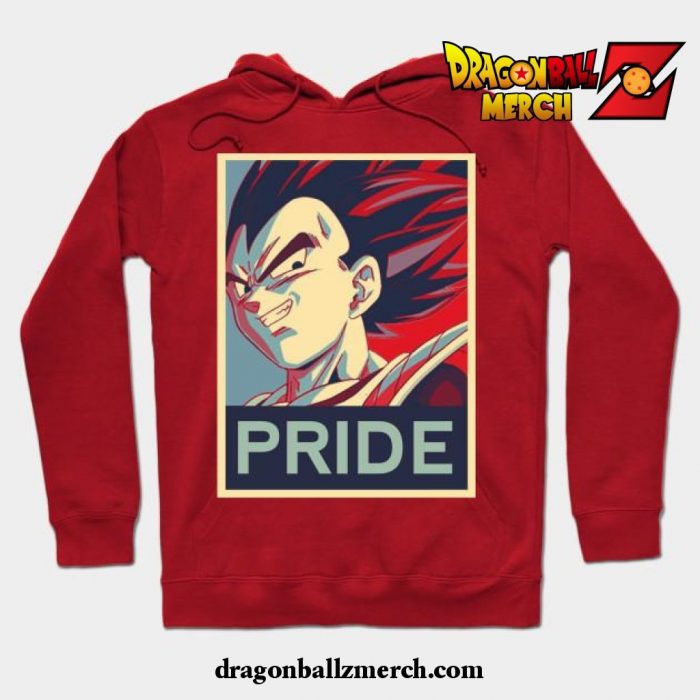 Vegeta Pride Hoodie Red / S