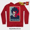 Vegeta Pride Poster Hoodie Red / S