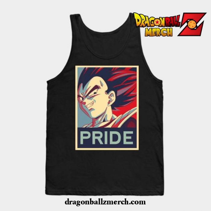 Vegeta Pride Tank Top Black / S